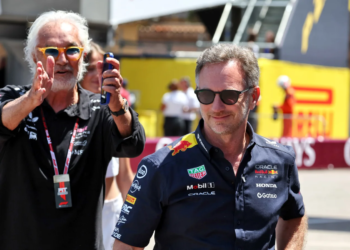 Flavio Briatore has ruled his friend Christian Horner joining forces with him at Alpine, "for the moment"