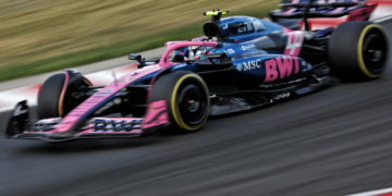 Franco Colapinto crashed a modified A525 at the Hungaroring