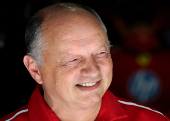 Fred Vasseur is staying on with Ferrari