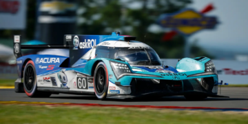 Tom Blomqvist finished at the top in the first IMSA Road America free practice session
