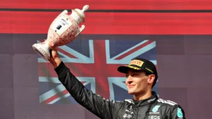 George Russell has discussed how the best possible result is a little victory this year