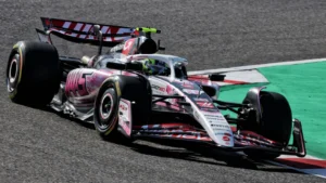 Haas' VF-25 saw significant improvements from the Japanese GP onwards