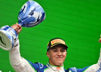 Isack Hadjar scored his maiden F1 podium at the Dutch GP