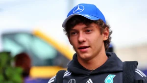 Kimi Antonelli has responded to the claims from Helmut Marko that driving for Mercedes in his debut F1 season has created too much pressure
