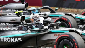 Kimi Antonelli is hopeful of getting to George Russell's level by the en of the year