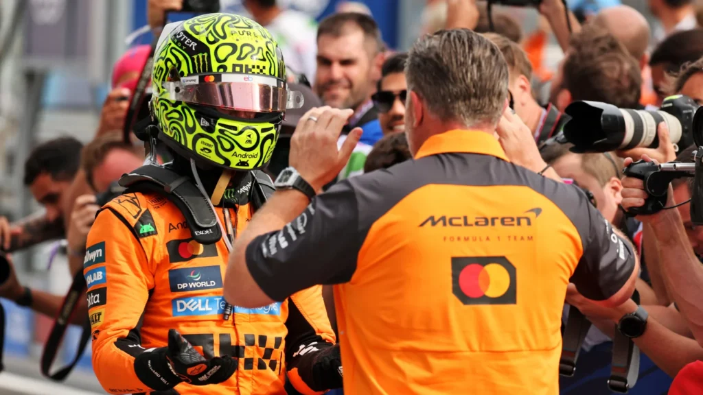 Lando Norris has won three of the last four races