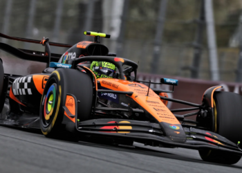 Lando Norris went fastest again in FP2