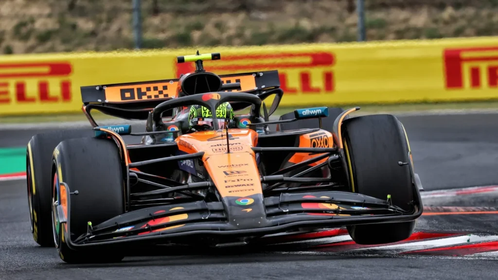 Lando Norris made the one-stop strategy work at the Hungaroring