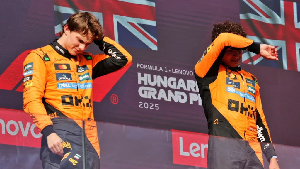 Oscar Piastri and Lando Norris have battled for supremacy within McLaren and in F1 as a whole in 2025
