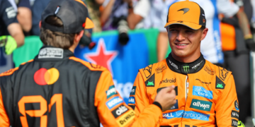 Lando Norris lost out on pole to Oscar Piastri by the narrowest of margins at Zandvoort
