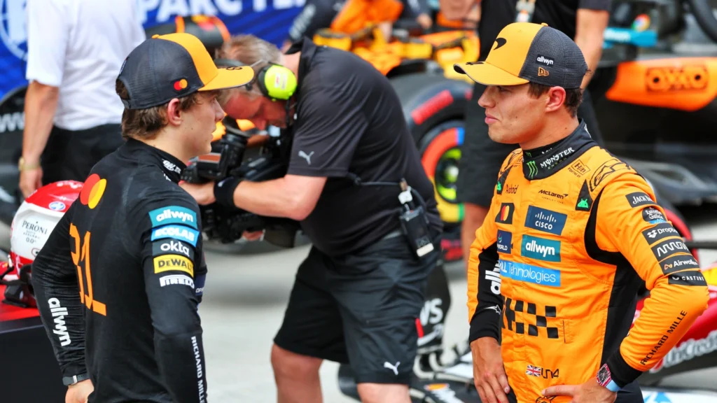 Oscar Piastri led a McLaren 2-3 finish in qualifying at the Hungaroring