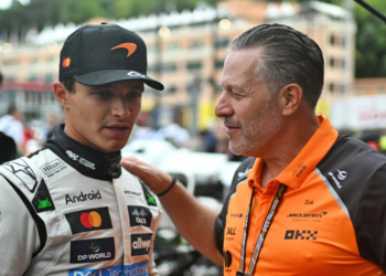 Zak Brown praises Lando Norris’ openness and progress in managing self-criticism