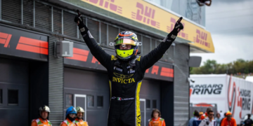 Leonardo Fornaroli took his first ever F2 Feature Race victory despite a time penalty