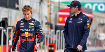 Liam Lawson was not given long as Max Verstappen's team-mate at Red Bull