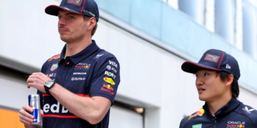 Max Verstappen has yet to be outqualified by his Red Bull team-mate Yuki Tsunoda