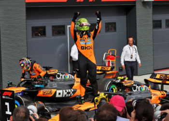 McLaren CEO Zak Brown has revealed it will sit down with its drivers to determine how it celebrates one winning, and other losing out