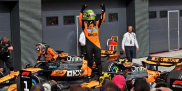 McLaren CEO Zak Brown has revealed it will sit down with its drivers to determine how it celebrates one winning, and other losing out