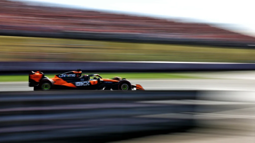 Oscar Piastri overcame some difficulties in practice to put his McLaren first on the grid