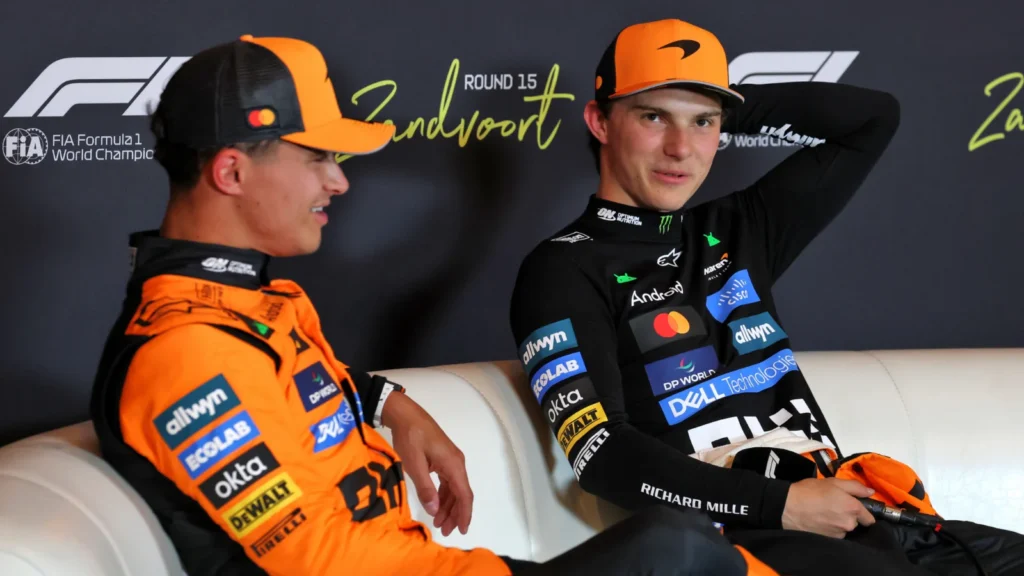 Oscar Piastri believes the gap to Lando Norris is still not enough to feel comfortable