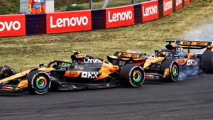 Oscar Piastri denies late lock-up cost him F1 Hungarian GP win to Lando Norris