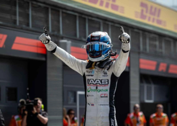 Tasanapol Inthraphuvasak fended off a late challenge from Ugo Ugochukwu for the race win in Hungary