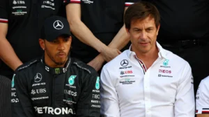 Toto Wolff has revealed negotiating with a friend like Lewis Hamilton was a "problem"