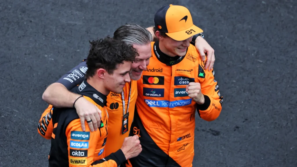Zak Brown explained how he deals with both Lando Norris and Oscar Piastri to ensure both men are as happy as possible