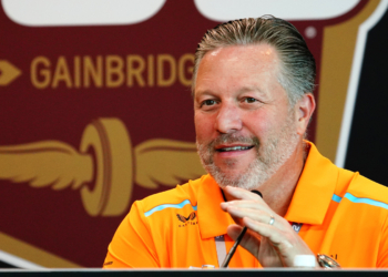 Brown discussed a few ways IndyCar can grow as a sport. Photo: Kevin Dejewski