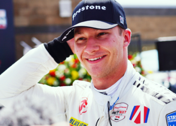 Hauger is the first rookie confirmed for the 2026 IndyCar season. Photo: Kevin Dejewski