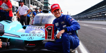 Blomqvist continued his team's pace from earlier in the weekend to secure pole. Photo: Kevin Dejewski