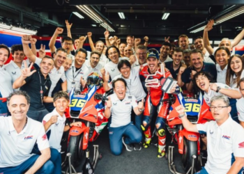 Joan Mir reflects on ‘long, tiring journey’ to claim maiden Honda MotoGP podium in Motegi