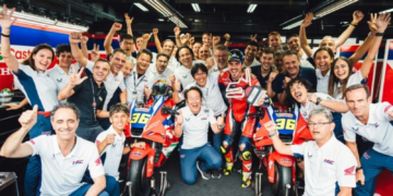 Joan Mir reflects on ‘long, tiring journey’ to claim maiden Honda MotoGP podium in Motegi