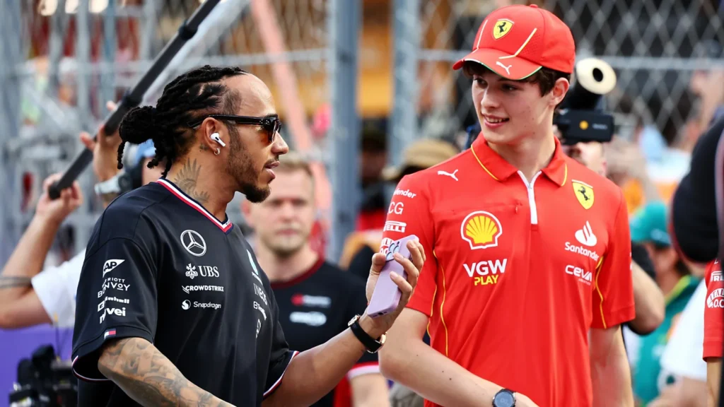 Oliver Bearman praised Lewis Hamilton's attitude towards F1 rookies