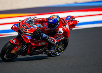 Francesco Bagnaia takes surprise advantage in opening Japanese MotoGP practice