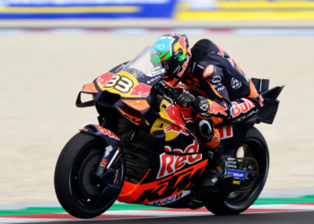 Brad Binder leads KTM 1-2 in timed Barcelona MotoGP practice