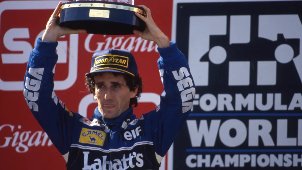 Carlos Sainz joins Alain Prost as the only two men to score F1 podiums for McLaren, Ferrari and Williams