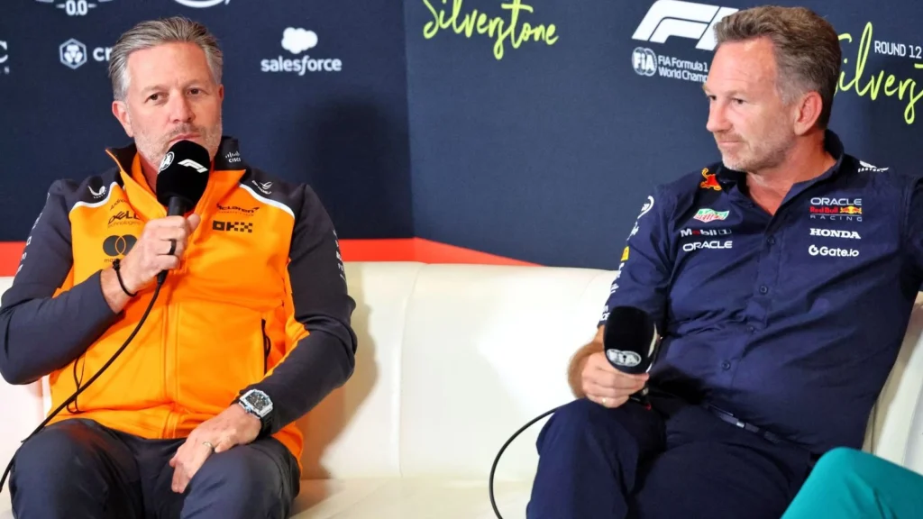 Zak Brown has responded to the possibility of Christian Horner returning to F1 soon