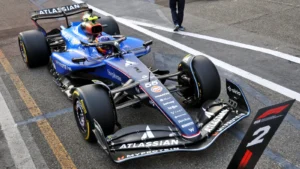 Carlos Sainz claimed second on the grid for the Azerbaijan GP