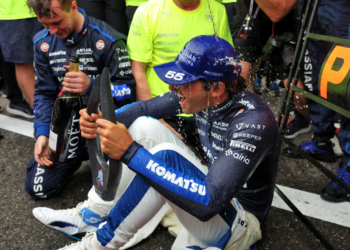 Carlos Sainz's third place in Baku placed in the him in the history books with a unique F1 record