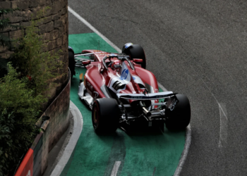 The Baku City Circuit saw a frantic qualifying session