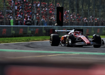 Charles Leclerc was left "in the middle of nowhere" by Red Bull and McLaren in the Italian GP