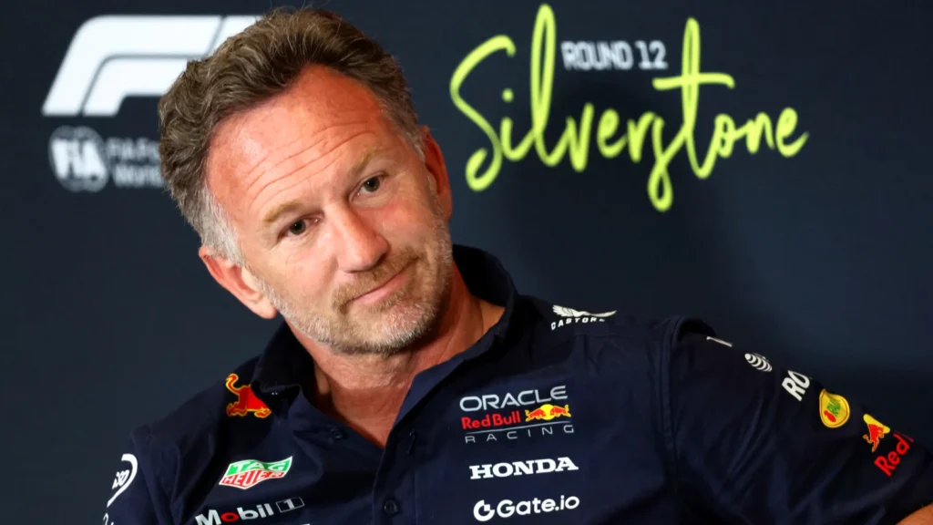 Christian Horner was fired by Red Bull in July