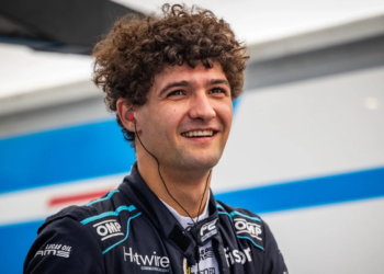 Jak Crawford took pole for the F2 Feature Race in Baku