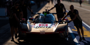 Stevens fastest in red flag-filled FP1 at COTA for WEC