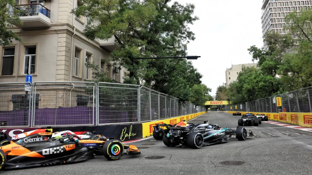 Baku was a rare occasion when McLaren didn't dominate in 2025