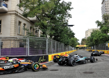Baku was a rare occasion when McLaren didn't dominate in 2025