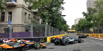 Baku was a rare occasion when McLaren didn't dominate in 2025