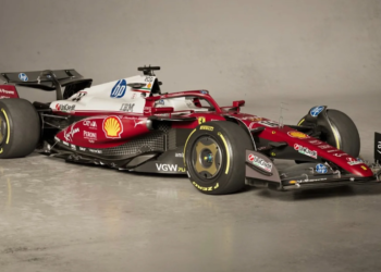 Ferrari has unveiled a special one-off livery in tribute to Niki Lauda. Image: Scuderia Ferrari