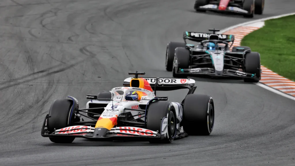 George Russell believed that without the Charles Leclerc indicent, he might have been able to have stolen third place from Isack Hadjar