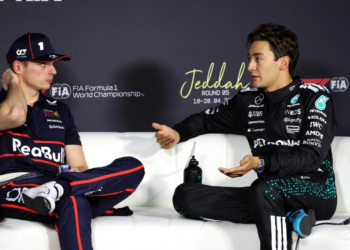 George Russell has claimed that had Max Verstappen joined Mercedes, the two would have been team-mates